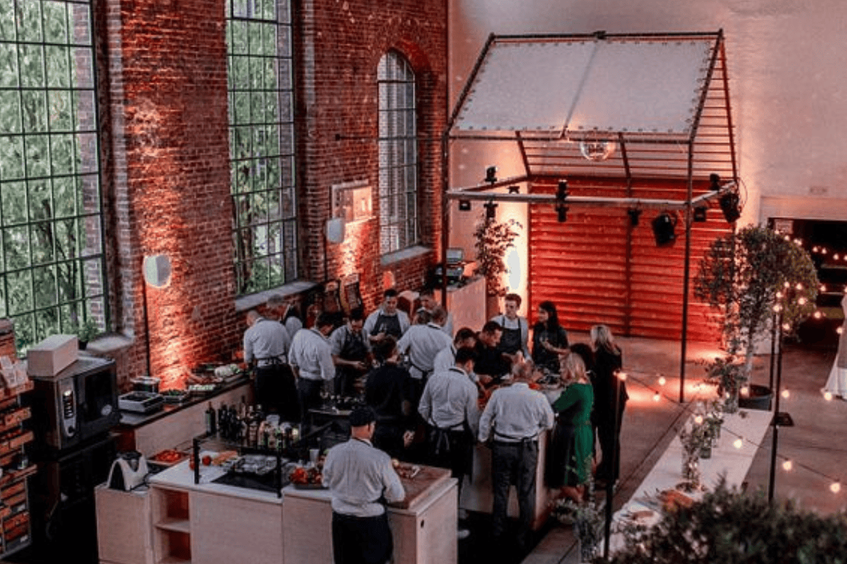 Feier Hochzeit Event Hochzeitsfeier zu sehen